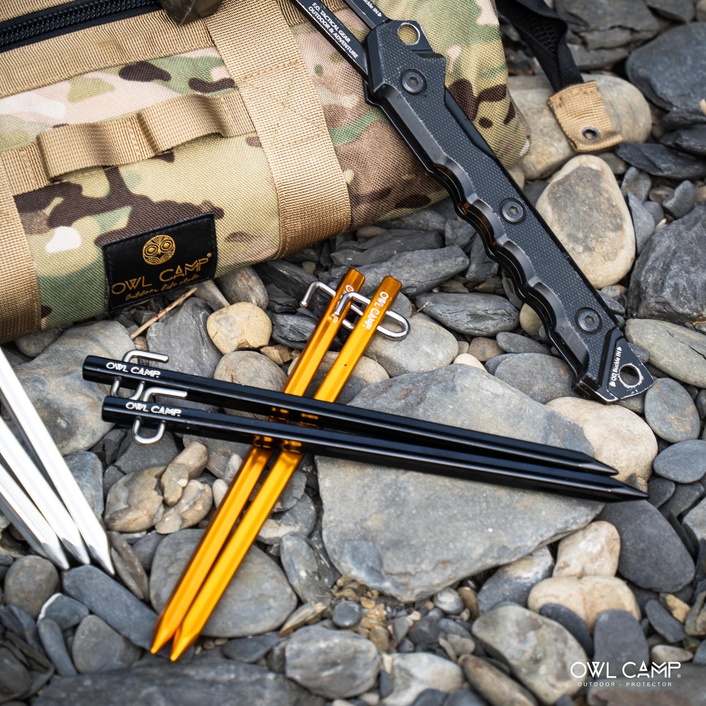 アルミ鍛造ペグ 25cm