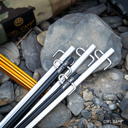 アルミ鍛造ペグ 25cm