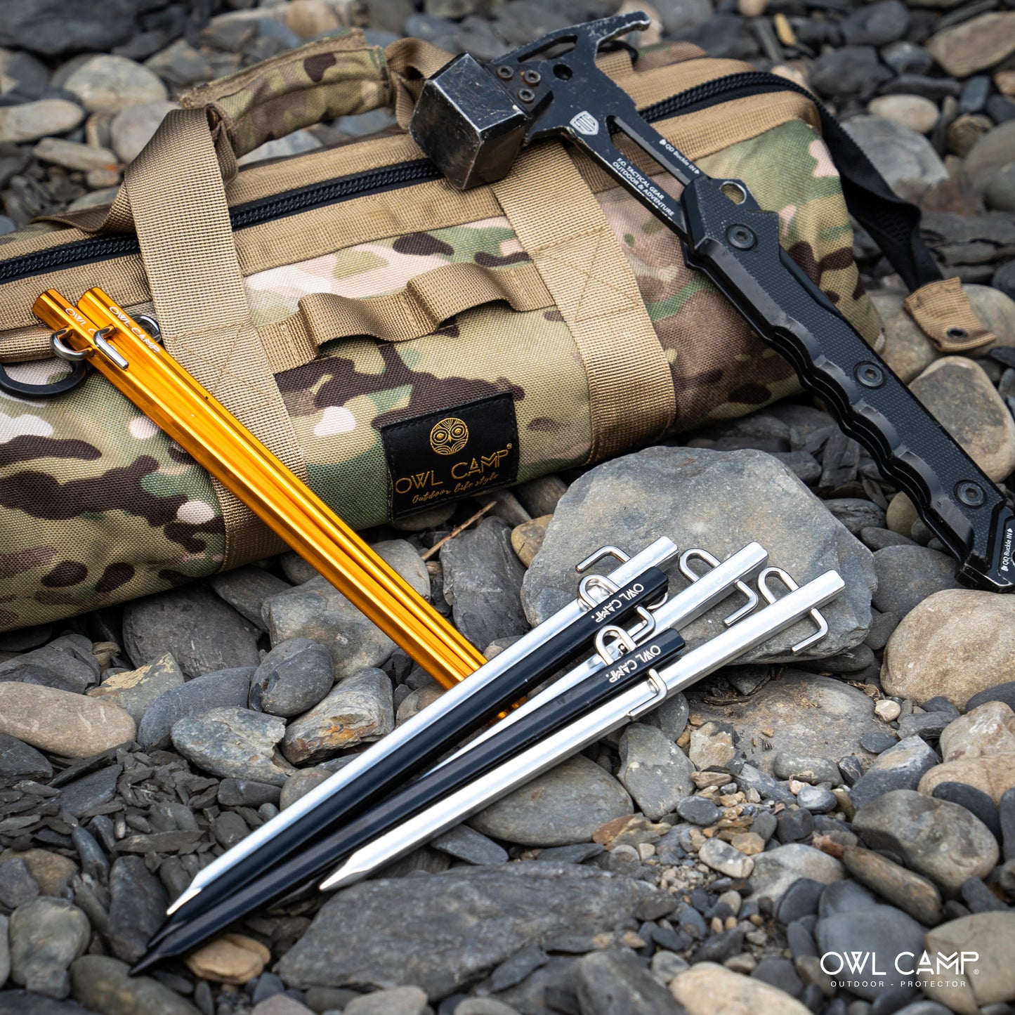 アルミ鍛造ペグ 25cm