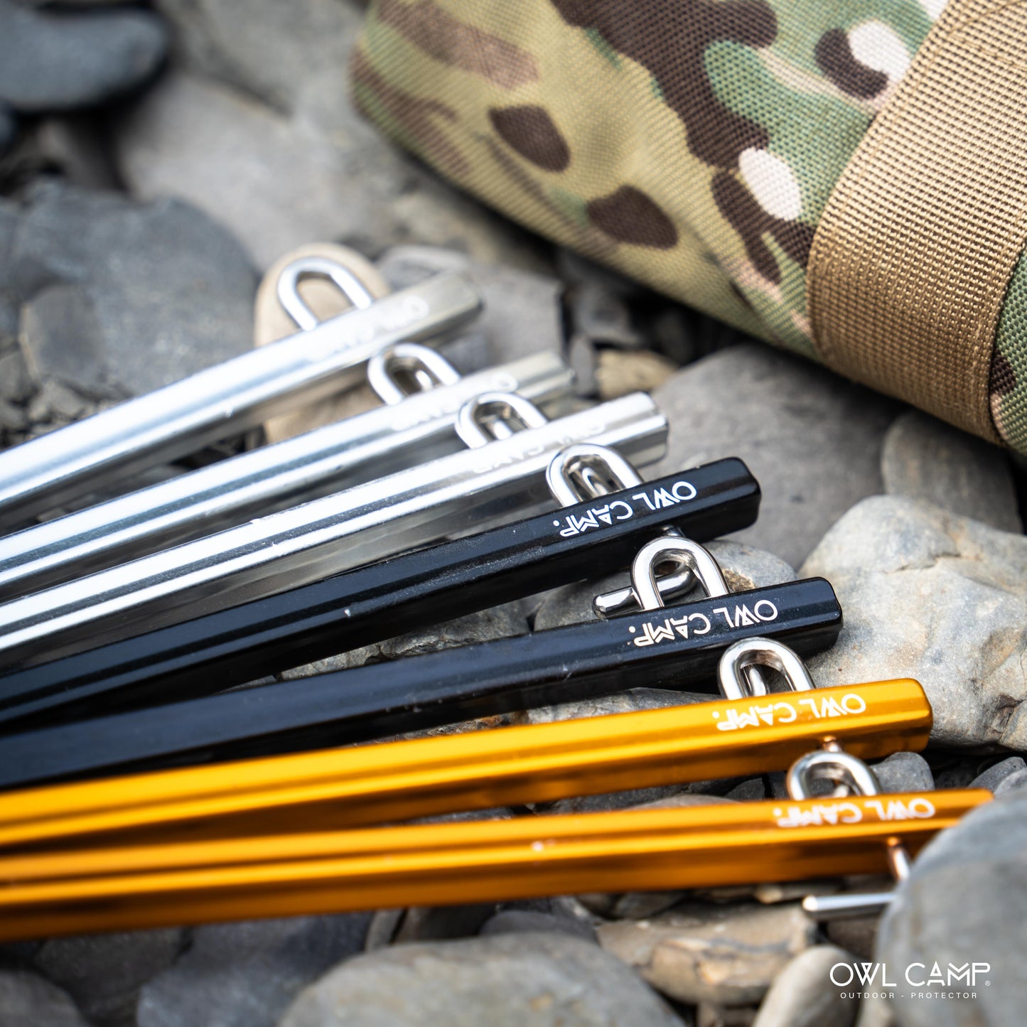 アルミ鍛造ペグ 25cm